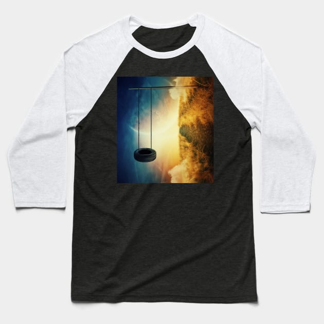 Breaking the physical laws Baseball T-Shirt by psychoshadow